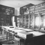 Wnętrze budynku Zakładu Medycyny Sądowej; 1945-1981; fotografia; MHM WUM/1222