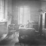 Wnętrze budynku Zakładu Medycyny Sądowej; 1945-1981; fotografia; MHM WUM/1222