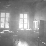 Wnętrze budynku Zakładu Medycyny Sądowej; 1945-1981; fotografia; MHM WUM/1222