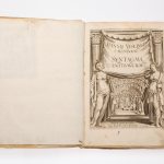 Podręcznik "Syntagma Anatomicum", J. Vesling, 1651; papier czerpany, pergamin; druk , miedzioryt; MHM WUM/34